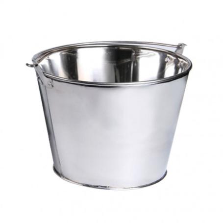 COK CUBO CHAPA INOX 23X18 SIN ABREBOTELLAS